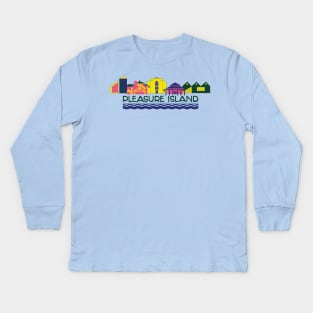 Pleasure Islands Kids Long Sleeve T-Shirt